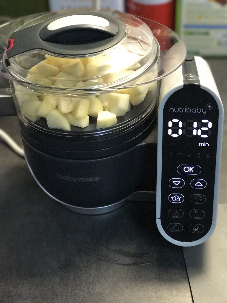 [ Mes recettes pour bébé ] Compote Poire / Courgette / Vanille ( 4 6