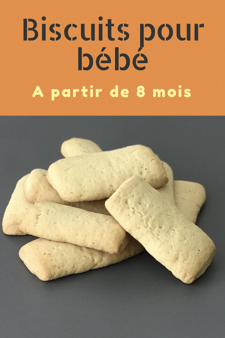 Recette DIY super facile : Petits biscuits pour bébé