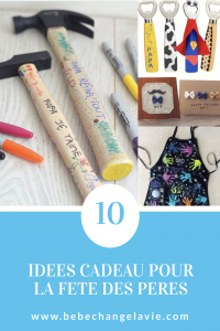 10 idées de cadeaux pour la fête des pères - Un bébé, ça change la vie